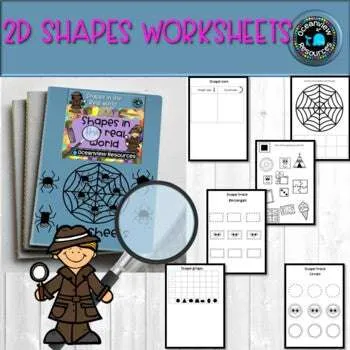 2D worksheets - UK and AUS/UK spelling GOOGLE version
