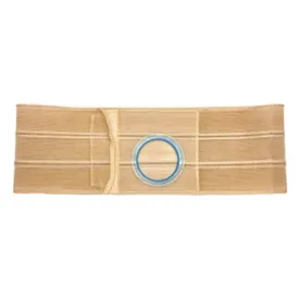 5" Beige, Regular Elastic, Flat Panel Belt, 2X-Large, 2-3/4" Center Opening