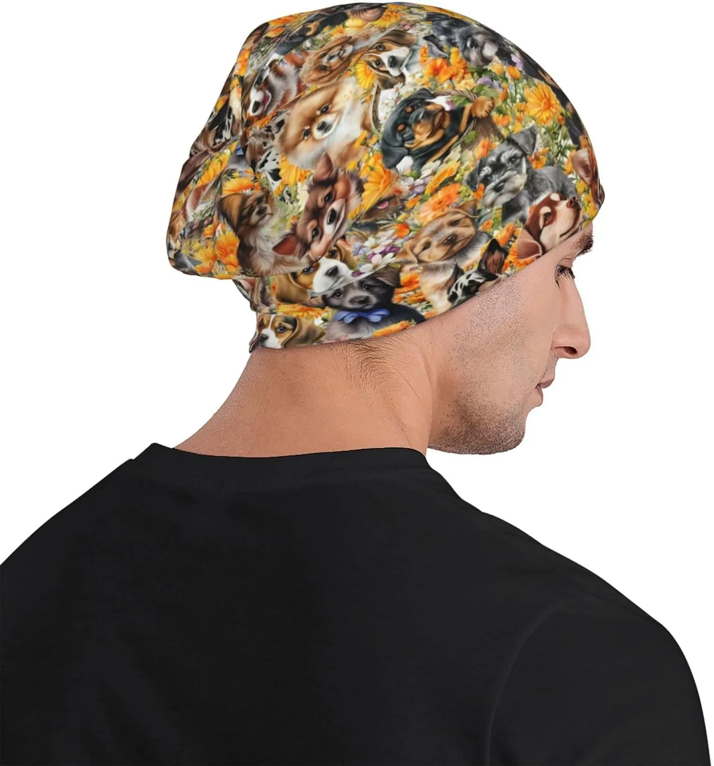 Beanie Hat Skull Cap Chemo Hat Slouchy Cap Headwear Stretch Knitted Hats