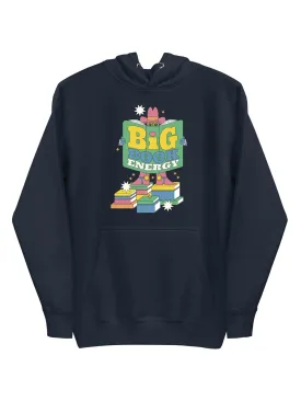 Big Book Energy Unisex Hoodie (Print Shop)