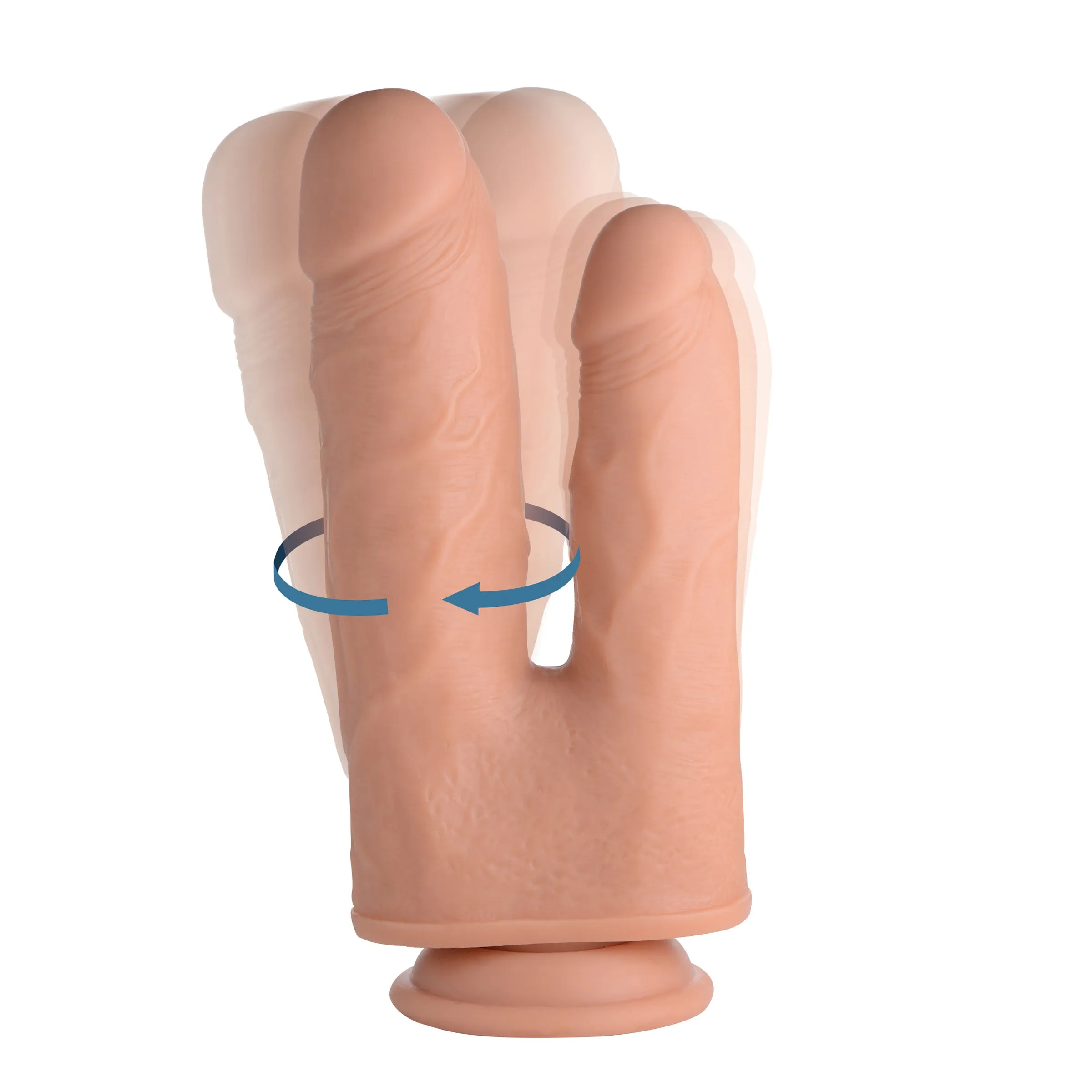 Big Shot 10X Double Shot Silicone Dual Dildo 8 Inch
