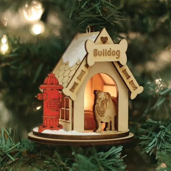 Bulldog Ornament