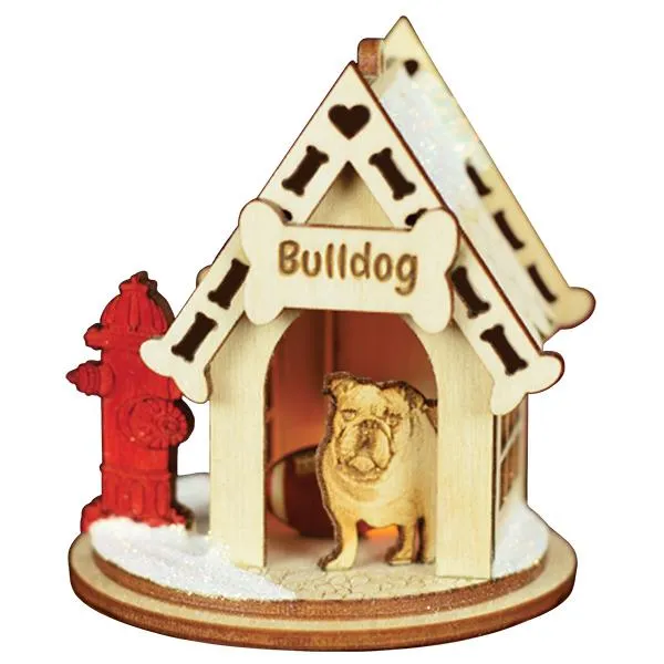 Bulldog Ornament