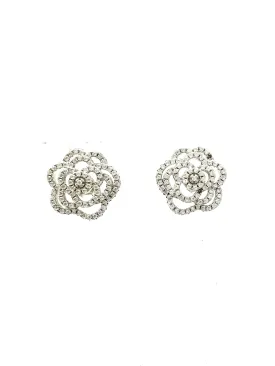 Camellia Flower Earrings