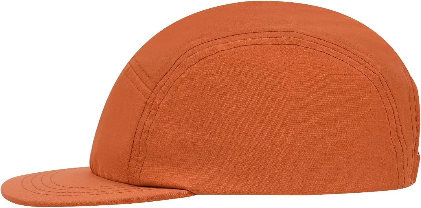 Clakllie Quick Dry 5 Panel Running Hats Reflective Flat Brim Hat Breathable Baseball Cap Cooling Outdoor Caps Tennis Dad Hats