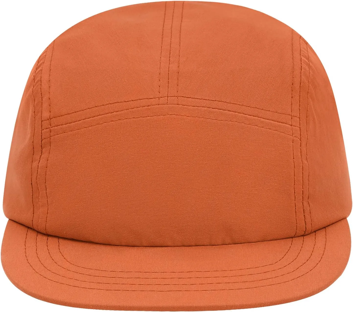 Clakllie Quick Dry 5 Panel Running Hats Reflective Flat Brim Hat Breathable Baseball Cap Cooling Outdoor Caps Tennis Dad Hats