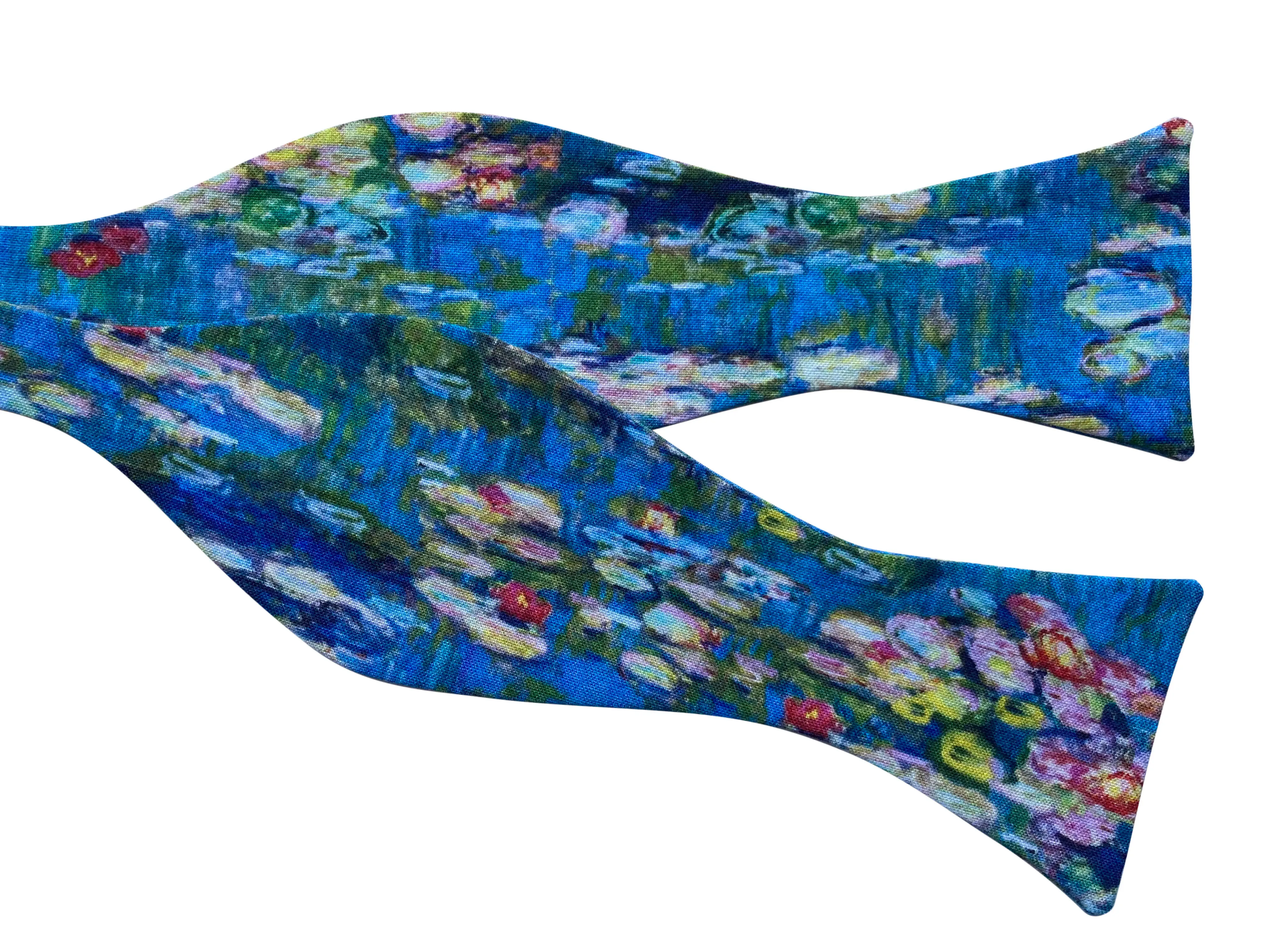 Claude Monet's 'Water Lilies' Bow Tie