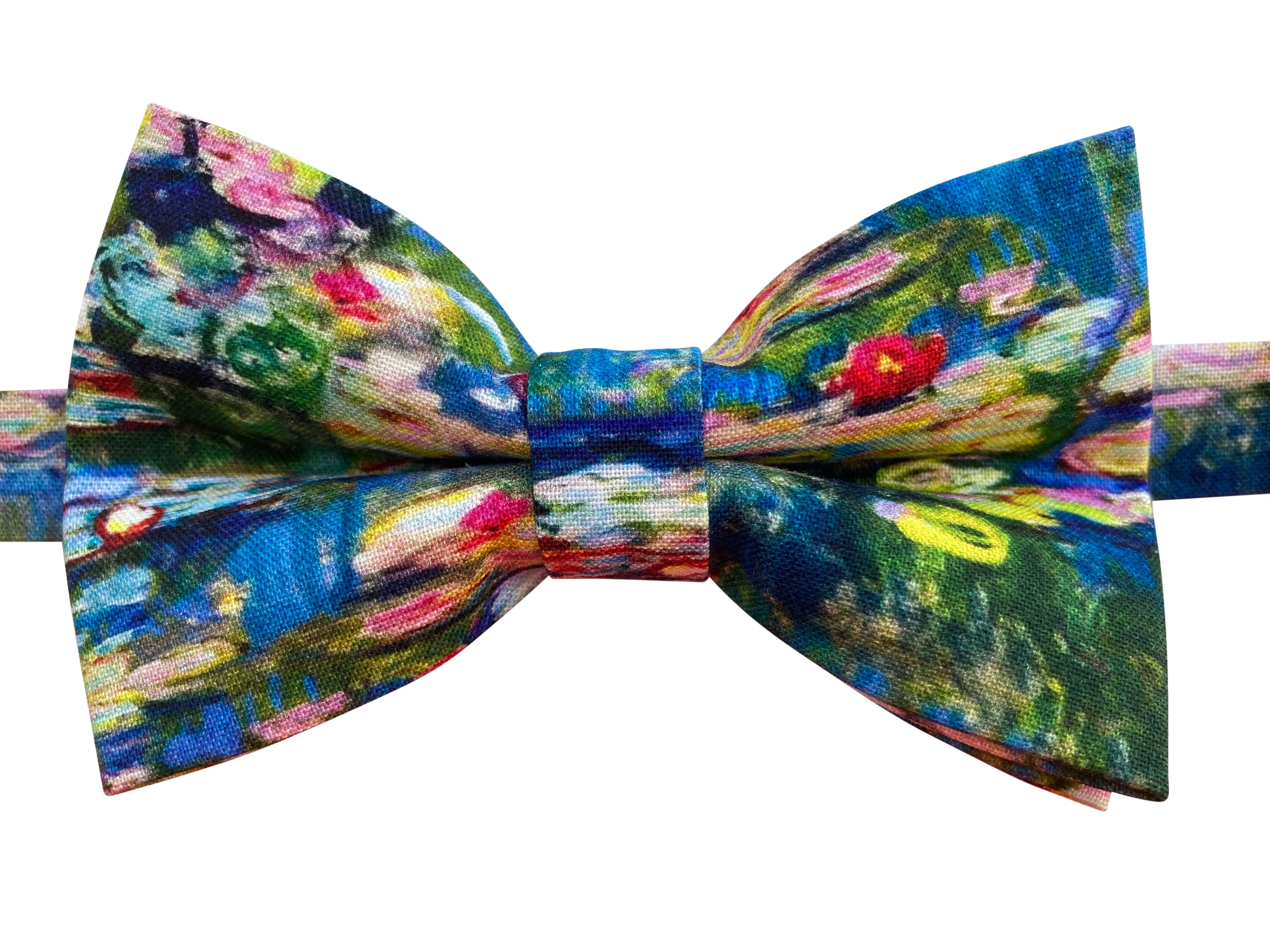 Claude Monet's 'Water Lilies' Bow Tie