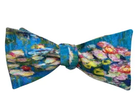 Claude Monet's 'Water Lilies' Bow Tie