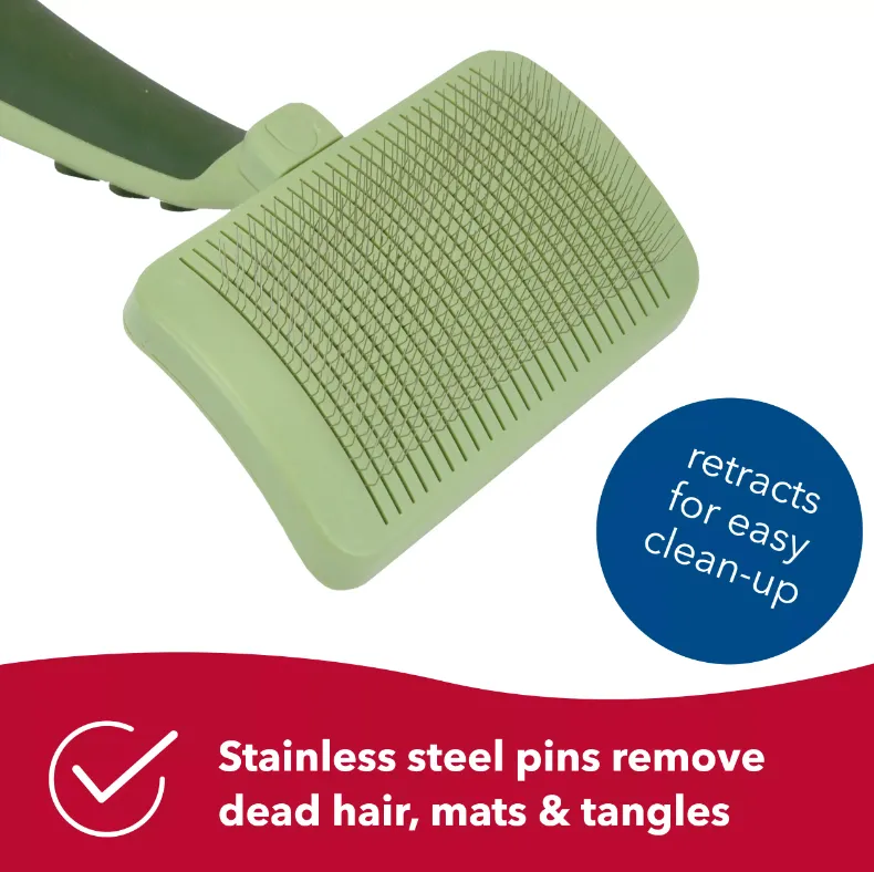 Coastal Safari Self-Cleaning Slicker Dog Brush