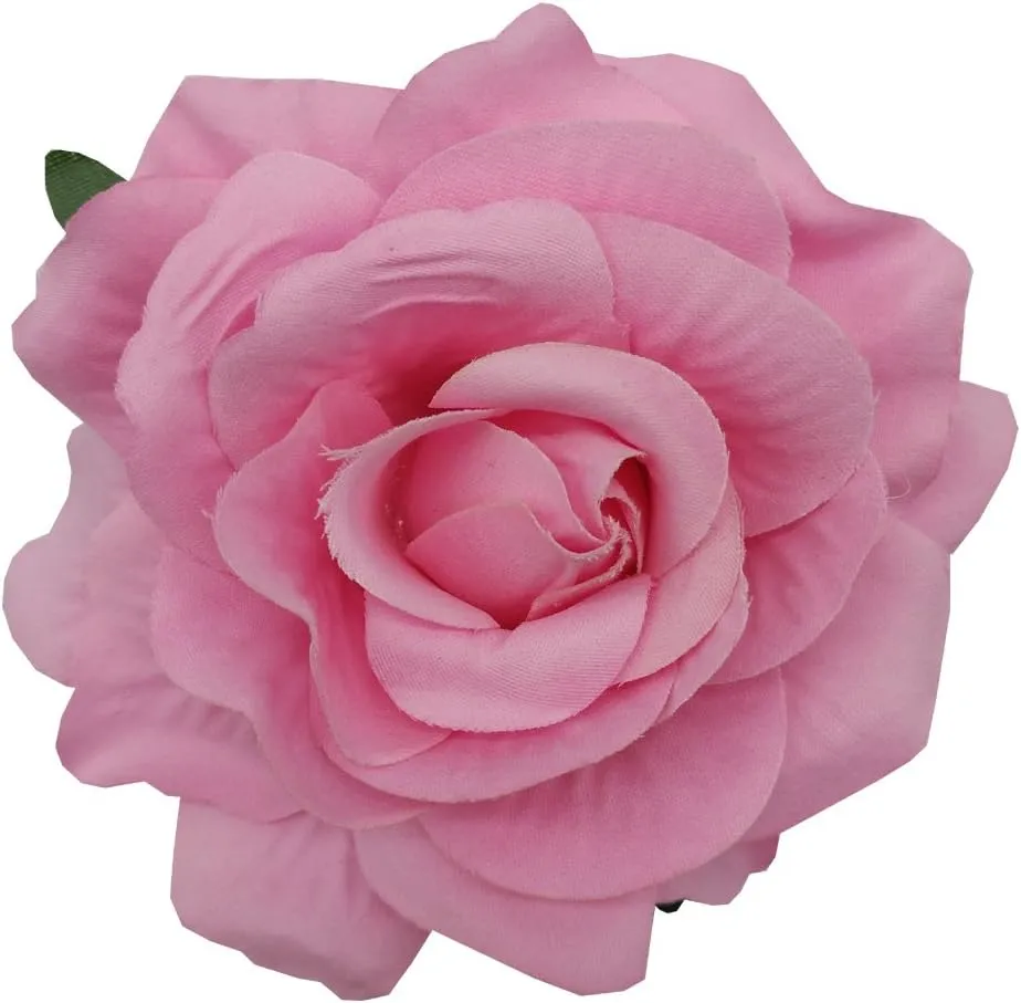 La Homein Sanrich 4pcs/Pack Fabric Rose Hair Flowers Clips Mexican Hair Flowers Hairpin Brooch Headpieces