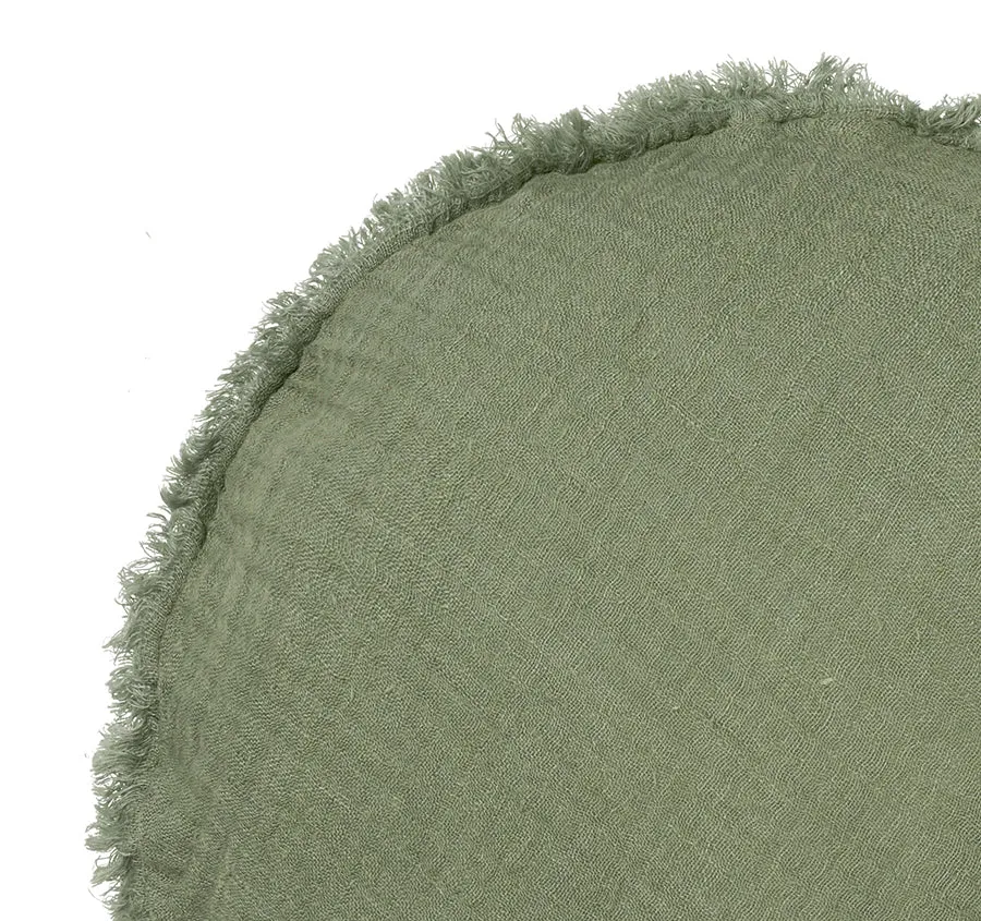 Maya 45cm Filled Round Cushion Moss