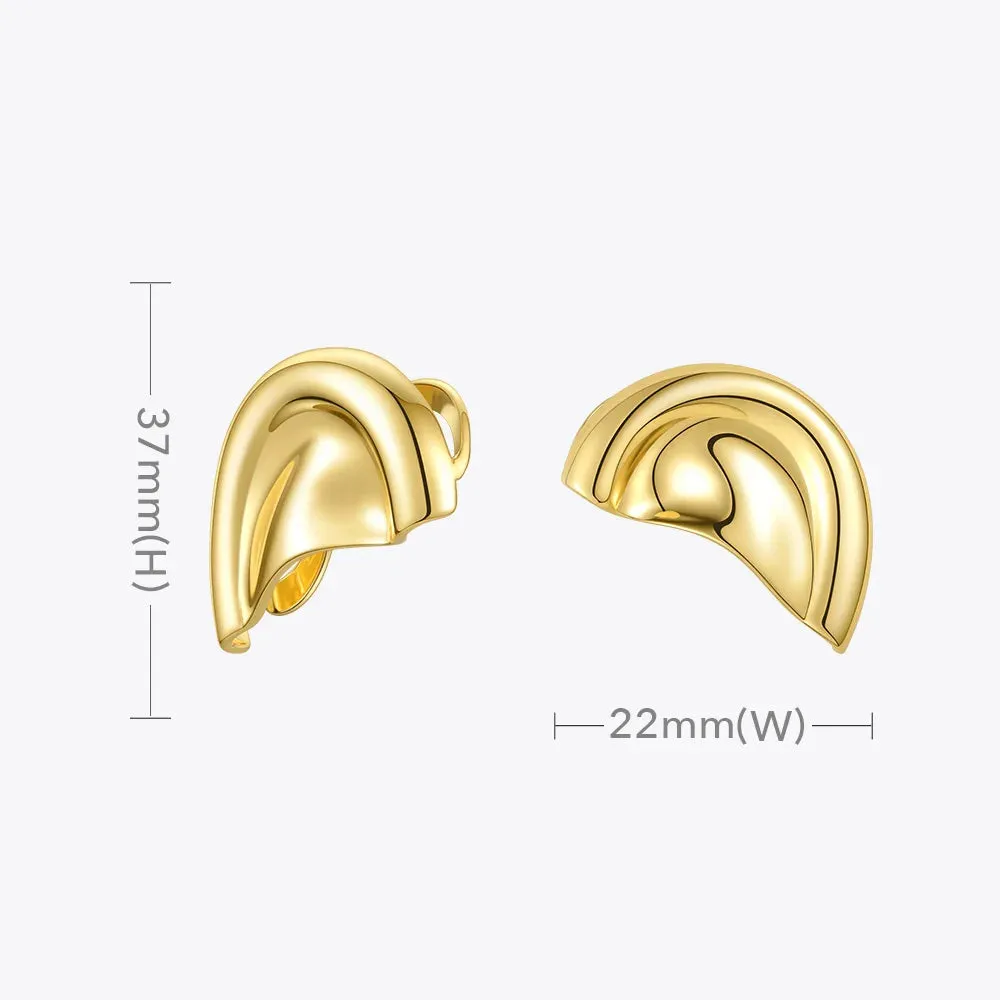 Pre Order:  Ear Shaped Clip On Earrings