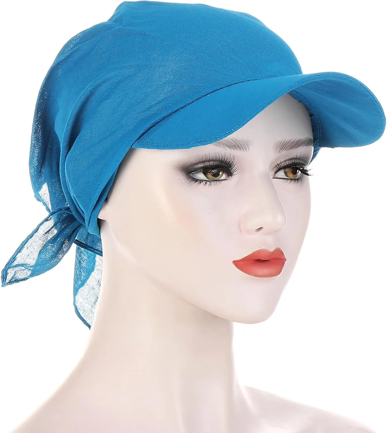 Pre Tied Head Scarves Slip On Chemo Beanie Hat Covers Cap for Women Bandana Hair Loss Headwear Beanie Hat