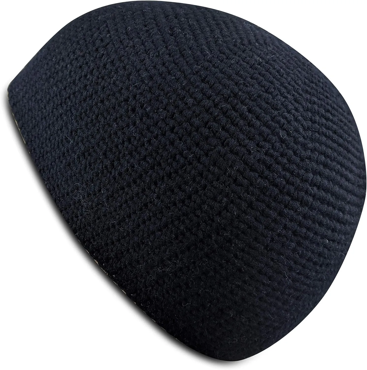 SnugZero Skull Cap for Men - Handmade Knit in Breathable Cooling Bamboo Cotton - Helmet Liner Sleep Kufi Hat