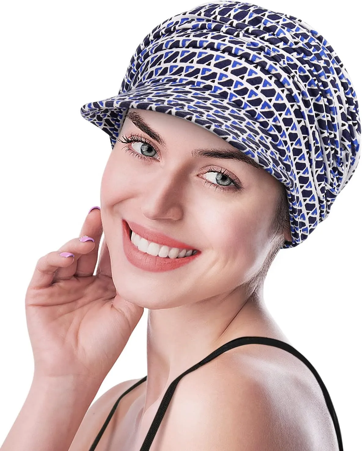 Soft Bamboo Baseball Cap for Chemo Women