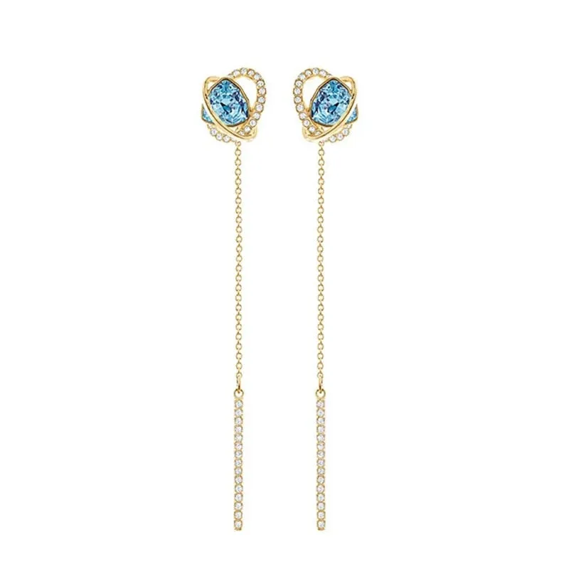 Swa Fine Fashion Ladies Jewelry Sets Charm Exquisite Cocktail Party Party Ice Cream Banana Jewelry Set Romantic Gifts for Women