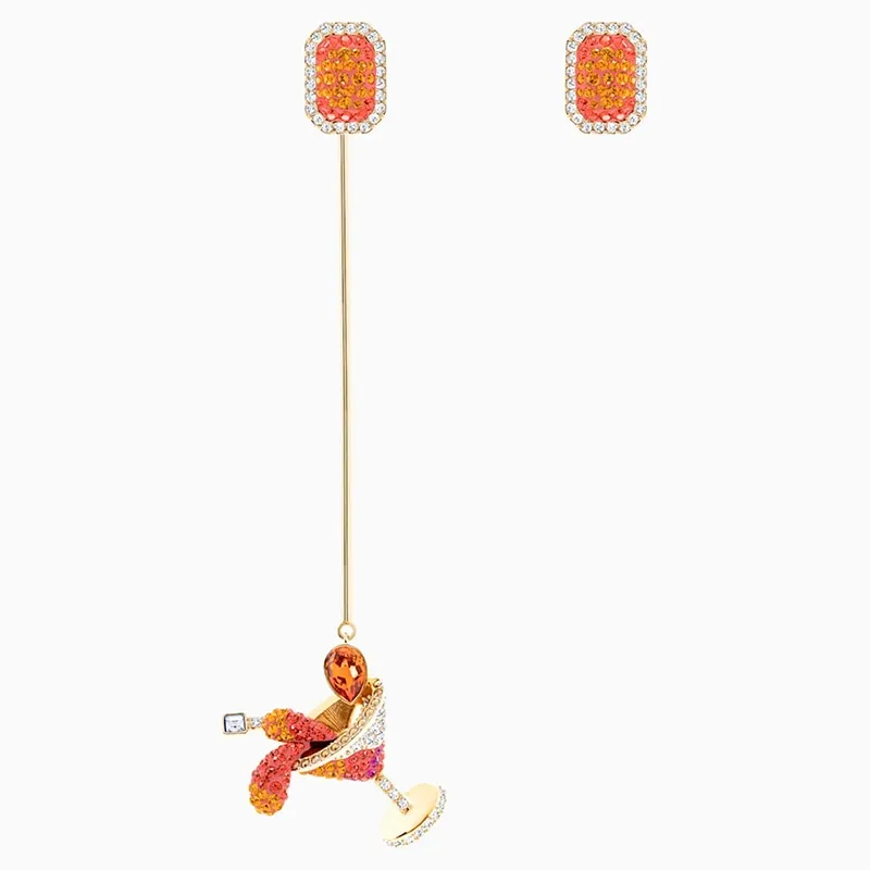Swa Fine Fashion Ladies Jewelry Sets Charm Exquisite Cocktail Party Party Ice Cream Banana Jewelry Set Romantic Gifts for Women