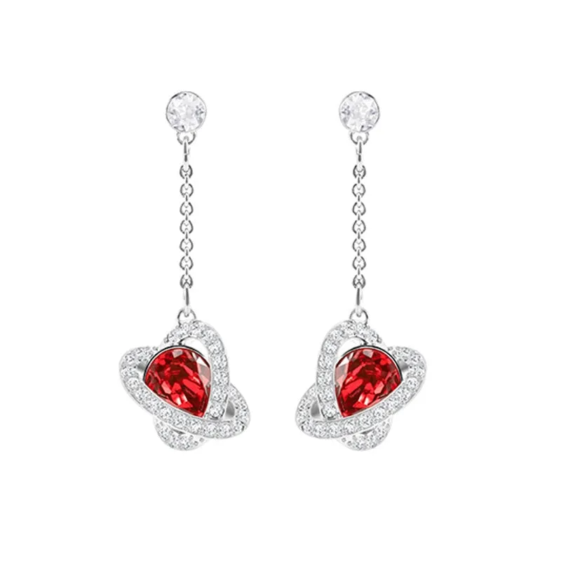 Swa Fine Fashion Ladies Jewelry Sets Charm Exquisite Cocktail Party Party Ice Cream Banana Jewelry Set Romantic Gifts for Women