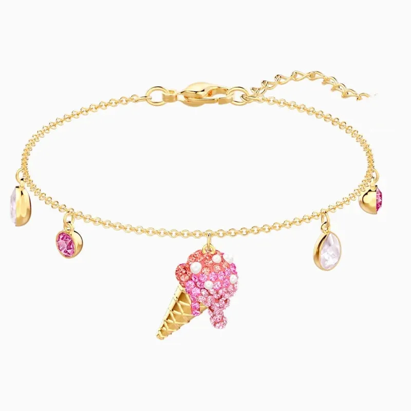 Swa Fine Fashion Ladies Jewelry Sets Charm Exquisite Cocktail Party Party Ice Cream Banana Jewelry Set Romantic Gifts for Women