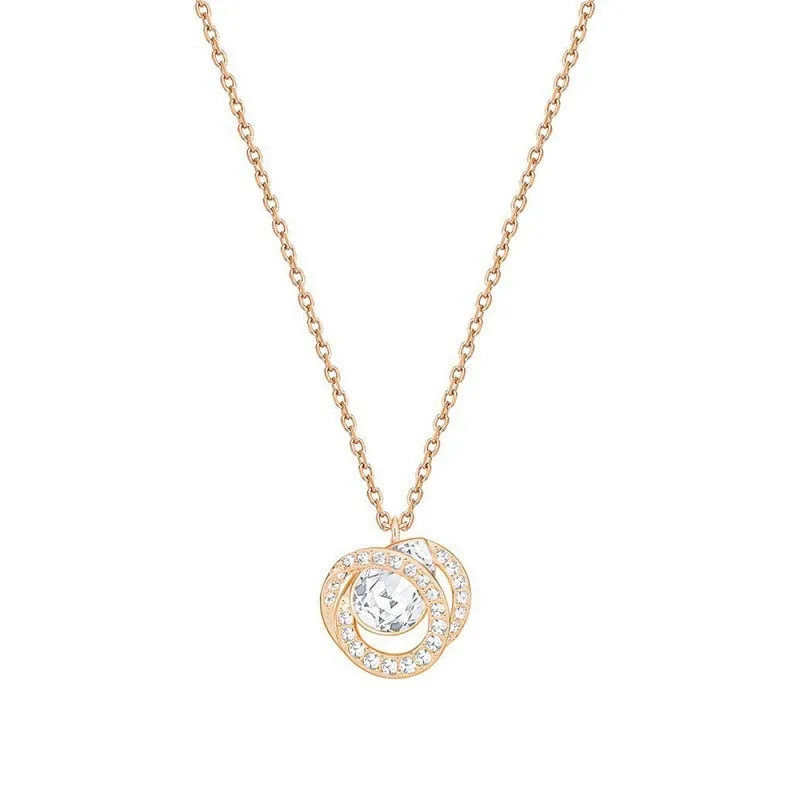 Swa Fine Fashion Ladies Jewelry Sets Charm Exquisite Cocktail Party Party Ice Cream Banana Jewelry Set Romantic Gifts for Women