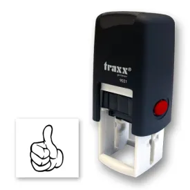 Traxx 9021 14 x 14mm Loyalty Stamp - Thumbs Up Stamp