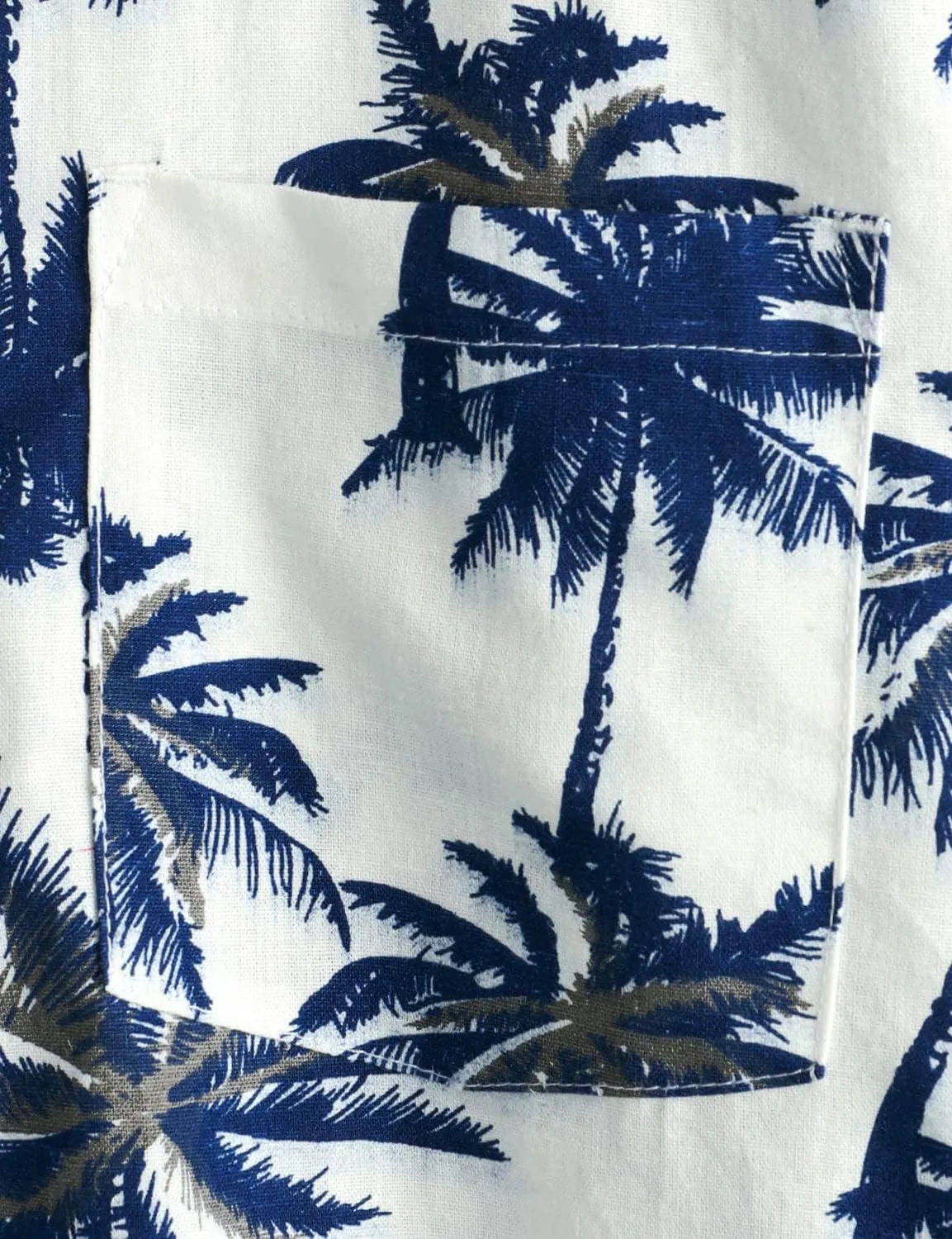 VATPAVE Mens Hawaiian Floral Shirts Cotton Linen Casual Button Down Short Sleeve Beach Shirts
